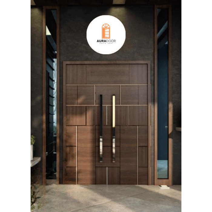 Çizgili Pivot Kapı AUP-030